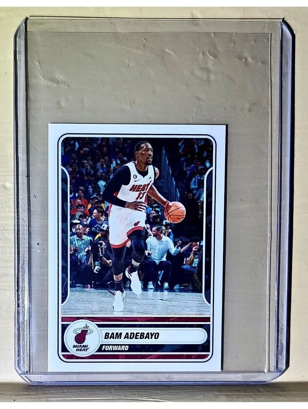 2023-24 Bam Adebayo Panini NBA Basketball #208 Sticker Miami Heat